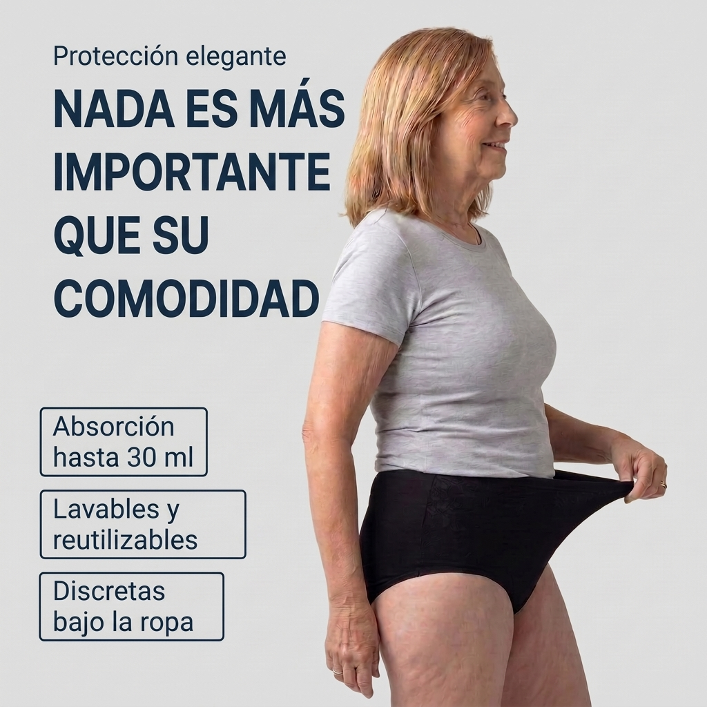 Seravele™ 30 – bragas absorbentes femeninas para pequeñas pérdidas, hasta 30 ml