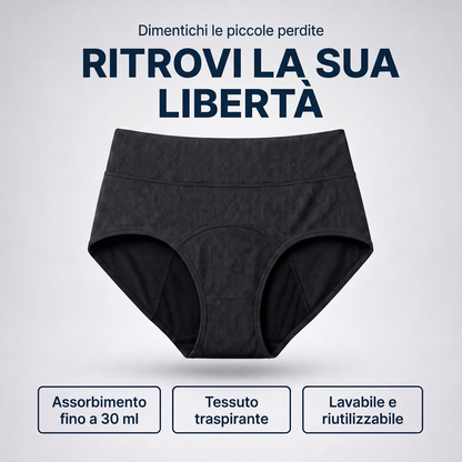 Seravele™ 30 – slip assorbenti post-parto per piccole perdite, fino a 30 ml