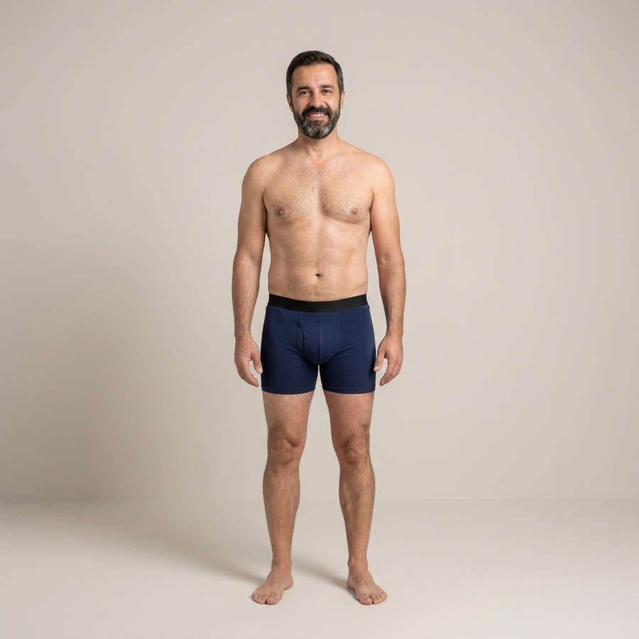 Seravele™ Flex – boxers para homens absorventes contra fugas, tamanhos XS–8XL (até 200 ml)